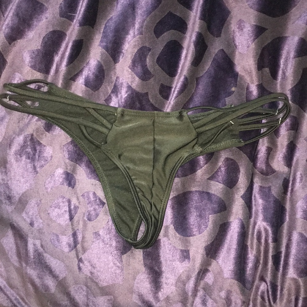 strappy thong bottom